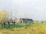 Bauernhof zum Hollenkaff, Alfred Sisley